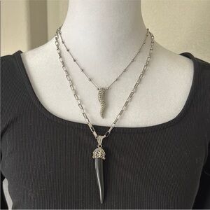 Dolce & Gabbana Horn Necklace set of 2